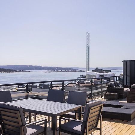 Tjuvholmen / Aker Brygge - Most Expensive Area In Oslo! Apartamento Exterior foto