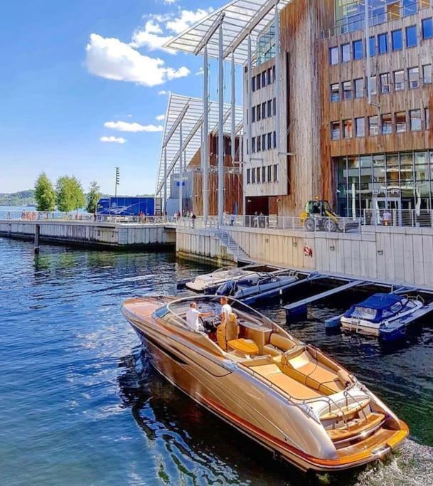 Tjuvholmen / Aker Brygge - Most Expensive Area In Oslo! Apartamento Exterior foto